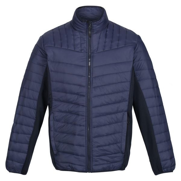 Męska Kurtka Hybrydowa Tourer. Niebieskie kurtki Regatta, m, bez wzorów, z puchu, bez kaptura. Za 258.99 zł.
