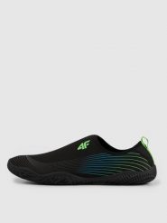 4F Buty do wody 4SWIM męskie - czarne 43. Czarne buty sportowe casual 4F, na lato, bez wzorów, z gumy, bez zapięcia, do pływania. Za 99.99 zł.