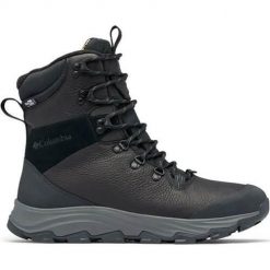 Buty trekkingowe męskie Columbia Expeditionist Extreme Outdry. Czarne buty trekkingowe Columbia, bez wzorów, z materiału, za kostkę, bez zapięcia. Za 849.99 zł.
