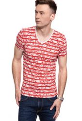 MĘSKI T-SHIRT MUSTANG AARON C FLORAL AOP 1009507 11679. T-shirty Mustang, m, bez wzorów, bez kołnierzyka, bez ramiączek. W wyprzedaży za 39.99 zł.