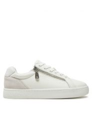 Calvin Klein Jeans Sneakersy Classic Cupsole Zip Low In YM0YM01254 Biały. Białe buty sportowe casual Calvin Klein Jeans, bez wzorów, z jeansu, bez zapięcia. Za 339.99 zł.
