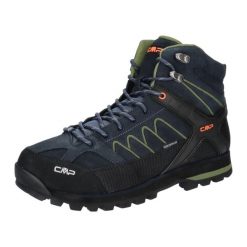 Buty trekkingowe CMP Moon waterprof. Niebieskie buty turystyczne CMP, bez wzorów, z gumy, bez zapięcia, outdoorowe. Za 602.60 zł.
