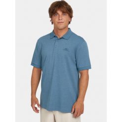 Koszulka polo męska O'Neill Small Logo. Niebieskie koszulki polo O'Neill, m, bez wzorów, bez kołnierzyka, bez ramiączek. Za 199.00 zł.