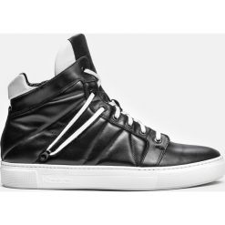 Czarne trampki męskie. Buty sportowe casual marki Kazar. Za 569.00 zł.