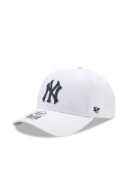 47 Brand Czapka z daszkiem MLB New York Yankees '47 MVP SNAPBACK B-MVPSP17WBP-WHM Biały. Białe czapki z daszkiem 47 Brand, bez wzorów, z materiału. Za 79.99 zł.