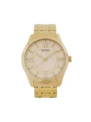 Guess Zegarek Elliot GW0893G3 Złoty. Żółte, analogowe zegarki Guess, złote. Za 639.99 zł.