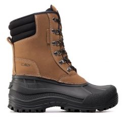 Śniegowce CMP. Brązowe śniegowce CMP, bez zapięcia. Za 499.99 zł.