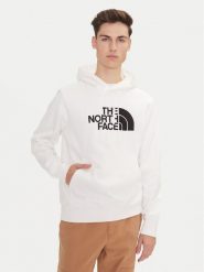 The North Face Bluza Drew Peak NF0A89EM Biały Regular Fit. Białe bluzy The North Face, m, bez wzorów, z bawełny, bez kaptura. Za 399.99 zł.