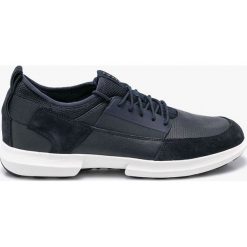 Geox - Buty. Czarne buty sportowe casual marki Geox, z materiału. W wyprzedaży za 359.90 zł.