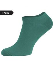 TODO SOCKS Skarpety (2 pary) w kolorze zielonym rozmiar: 39-42. Zielone skarpety TODO SOCKS, bez wzorów, z bawełny. Za 33.06 zł.
