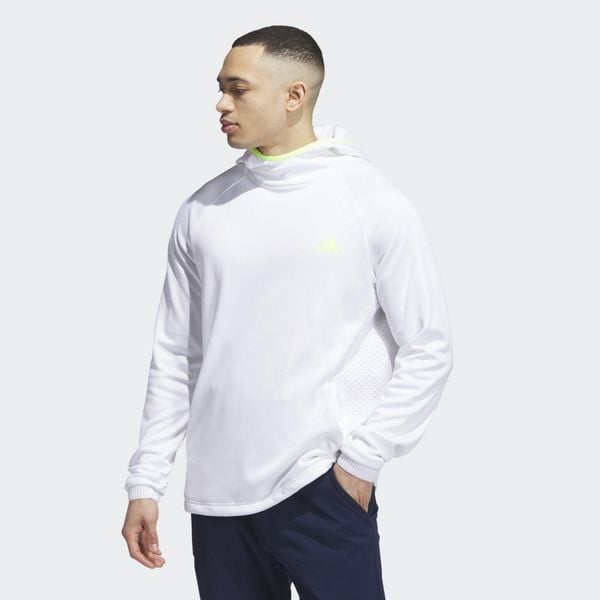 Bluza z kapturem COLD.RDY. Białe bluzy z kapturem Adidas, xs, bez wzorów, z materiału, z kapturem. W wyprzedaży za 244.65 zł.