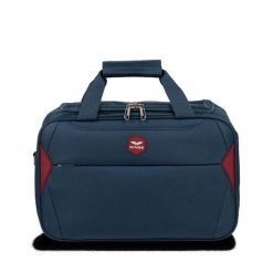 Torba podręczna DIPPER Wings BLUE. Niebieskie torby na ramię Wings, bez wzorów, z materiału, na ramię, bez dodatków. Za 69.90 zł.