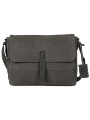 SPARWELL Skórzana torebka "Ace" w kolorze antracytowym - 37 x 28 x 8 cm rozmiar: onesize. Czarne torby na ramię SPARWELL, bez wzorów, z materiału, na ramię, małe, bez dodatków. Za 259.74 zł.