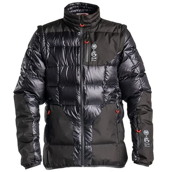Kurtka puchowa Pajak Co_Lab. Czarne kurtki PAJAK, xs, bez wzorów, z puchu, bez kaptura. Za 2,298.60 zł.