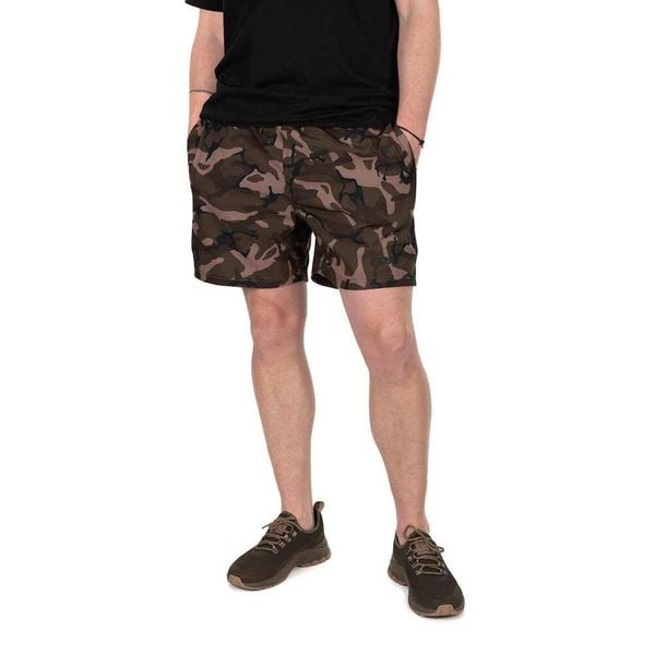 Spodenki Szorty Wędkarskie Męskie Fox Camo Black Swim Shorts. Czarne szorty FOX, m, bez wzorów. Za 152.99 zł.