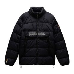 Kurtka męska Napapijri Rf Puffer Open. Niebieskie kurtki Napapijri, m, bez wzorów, bez kaptura. Za 899.99 zł.