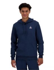 Bluza Le Coq Sportif Essential N°1. Niebieskie bluzy z kapturem le coq sportif, l, bez wzorów, z materiału, z kapturem. Za 379.35 zł.