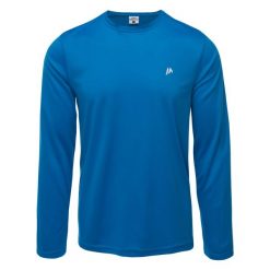 Koszulka z długim rękawem Martes Essentials Lope. Niebieskie buty treningowe MARTES ESSENTIALS, bez wzorów, na fitness i siłownię. Za 57.47 zł.