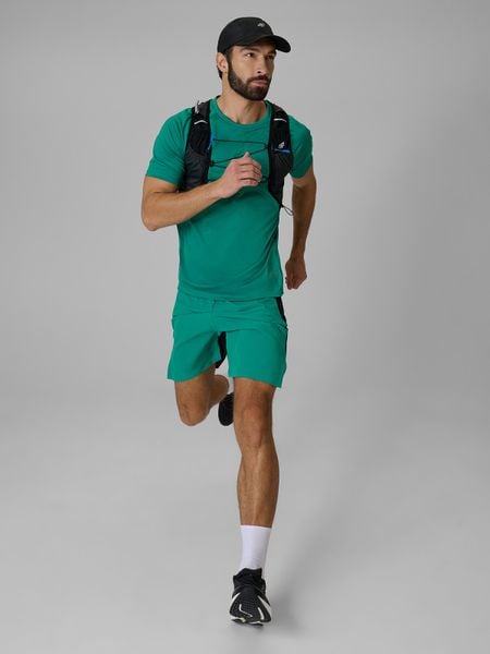 4F Spodenki do biegania szybkoschnące męskie - zielone M. Zielone szorty 4F, l, bez wzorów. Za 199.99 zł.