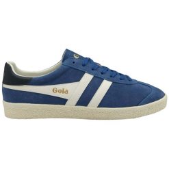 Sneakers sznurowane z zamszu Gola Medallist. Białe buty sportowe casual Gola, bez wzorów, bez zapięcia. Za 415.00 zł.