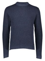 Jack & Jones Sweter "Edover" w kolorze granatowym rozmiar: XXL. Niebieskie swetry nierozpinane Jack & Jones, xxl, bez wzorów, ze splotem, bez kołnierzyka, bez ramiączek. Za 65.23 zł.