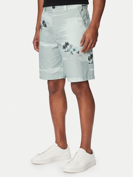 BOSS Szorty materiałowe Chino 50559411 Turkusowy Straight Fit. Niebieskie szorty Boss, m, bez wzorów, z bawełny. Za 412.99 zł.
