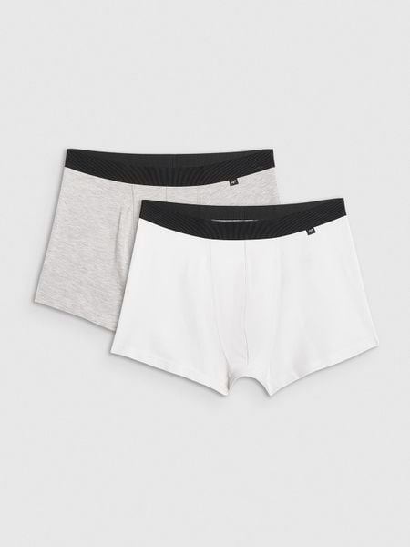 4F Bielizna bokserki (2-pack) męskie - multikolor 3XL. Bokserki 4F, m, bez wzorów, z bawełny. Za 79.99 zł.