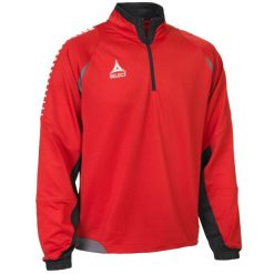 Bluza dresowa sportowa męska Chile 1/2 Zip Hoodie. Czerwone bluzy bez kaptura Select, m, bez wzorów, z dresówki, bez kaptura. W wyprzedaży za 192.30 zł.