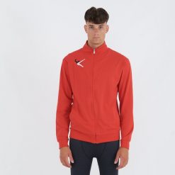 Unisex Bluza Z Zipperem Komfort Barret. Czerwone bluzy ELPLAYER, m, bez wzorów, bez kaptura. W wyprzedaży za 64.00 zł.