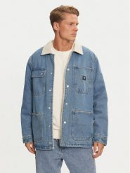 Vans Kurtka jeansowa Drill Chore VN000K4X Niebieski Regular Fit. Niebieskie kurtki Vans, m, bez wzorów, z bawełny, bez kaptura. Za 419.99 zł.