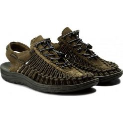 Keen Sandały męskie Uneek Leather Dark Olive/Black Olive r. 41 (1017875). Sandały marki Keen. Za 279.00 zł.
