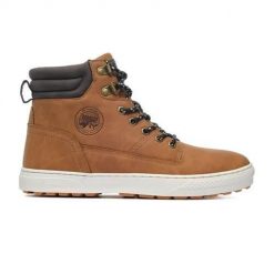 Buty do chodzenia męskie O'Neill Albion Men High. Brązowe buty sportowe casual O'Neill, bez wzorów, z materiału, bez zapięcia. Za 303.00 zł.