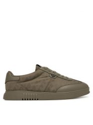 Emporio Armani Sneakersy EM003062 AF29544 Szary. Szare buty sportowe casual Emporio Armani, bez wzorów, ze skóry, bez zapięcia. Za 1,174.00 zł.