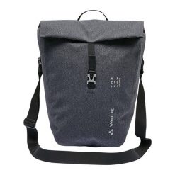 Torba na rower VAUDE ReCycle Pro. Czarne torby na ramię Vaude, bez wzorów, z materiału, na ramię, duże, z tłoczeniem, bez dodatków. Za 678.55 zł.