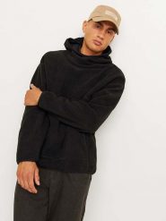 Jack & Jones Bluza w kolorze czarnym rozmiar: L. Czarne bluzy Jack & Jones, l, bez wzorów, z kapturem. Za 97.28 zł.