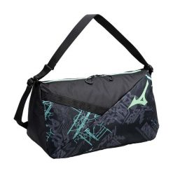 Torba podróżna Mizuno Waso. Czarne torby na ramię Mizuno, bez wzorów, z materiału, na ramię, duże, bez dodatków. Za 229.00 zł.