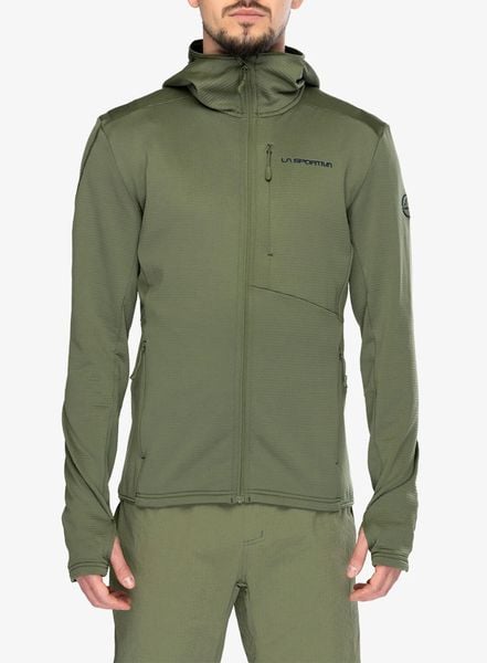 Bluza z kapturem La Sportiva Chill Thermal Hoody. Zielone bluzy z kapturem La Sportiva, l, bez wzorów, z materiału, z kapturem. Za 549.99 zł.