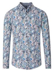 CASAMODA Koszula - Casual fit - ze wzorem rozmiar: XL. Koszule CASAMODA, xl, bez wzorów, z bawełny, bez kołnierzyka, bez ramiączek. Za 122.67 zł.