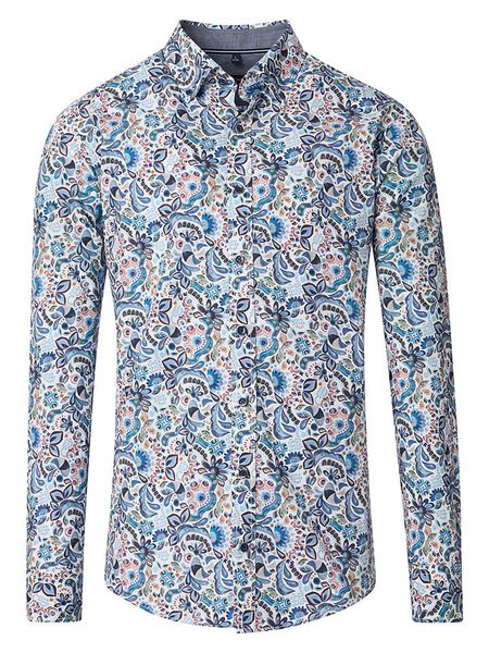 CASAMODA Koszula - Casual fit - ze wzorem rozmiar: L. Koszule CASAMODA, l, bez wzorów, z bawełny, bez kołnierzyka, bez ramiączek. Za 118.01 zł.