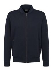 Bugatti Bluza 8750-75174C Granatowy Regular Fit. Niebieskie bluzy Bugatti, l, bez wzorów, z bawełny, bez kaptura. Za 629.99 zł.