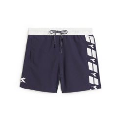 Spodenki krótkie męskie DIADORA BEACH SHORT RING. Niebieskie szorty Diadora, l, bez wzorów. Za 69.99 zł.