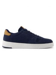 TOMS Skórzane sneakersy w kolorze granatowym rozmiar: 44,5. Niebieskie buty sportowe casual Toms, bez wzorów, ze skóry, bez zapięcia. Za 189.95 zł.