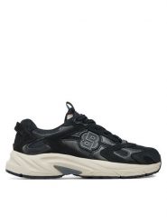 Boss Sneakersy Levitt_Runn_BB 50522918 Czarny. Czarne buty sportowe casual Boss, bez wzorów, ze skóry, bez zapięcia. Za 799.99 zł.