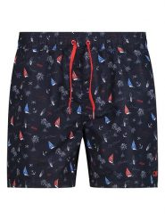 Cmp Szorty kąpielowe w kolorze granatowym rozmiar: 54. Niebieskie kąpielówki CMP, bez wzorów, z materiału. Za 75.34 zł.