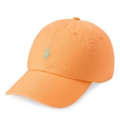Czapka z daszkiem Polo Ralph Lauren. Brązowe czapki z daszkiem Polo Ralph Lauren, bez wzorów. Za 269.99 zł.