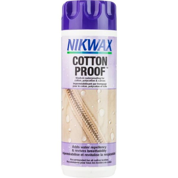 Outdoorowy NikWax Cotton Proof - 300ml. Buty trekkingowe Nikwax, bez wzorów, z bawełny, bez zapięcia. Za 45.23 zł.