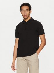 Calvin Klein Polo K10K114128 Czarny Regular Fit. Czarne koszulki polo CALVIN KLEIN, m, bez wzorów, z bawełny, bez kołnierzyka, bez ramiączek. Za 249.99 zł.