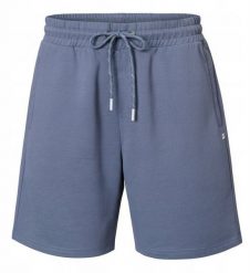 Męskie Krótkie Spodenki Dresowe (Szorty) - Pako Jeans - Niebieskie. Niebieskie krótkie spodenki sportowe Pako Jeans, l, bez wzorów, z bawełny. Za 139.00 zł.