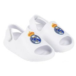 Real Madryt klapki sandały na rzep beach pool flip flops białe. Białe klapki REAL MADRID, bez zapięcia. Za 99.00 zł.