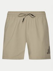 Adidas Szorty sportowe Z.N.E. Woven JN9024 Beżowy Regular Fit. Brązowe krótkie spodenki sportowe Adidas, m, bez wzorów, z syntetyku. Za 209.99 zł.